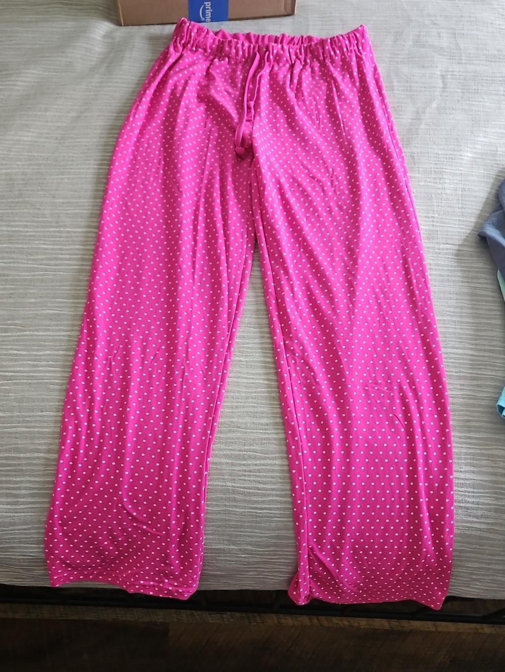 Just Love Hot Pink Polka Dot Pajama Pants